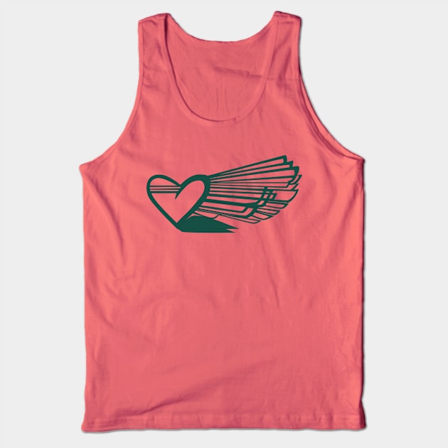 HeartWing Tank Top by DecaDust